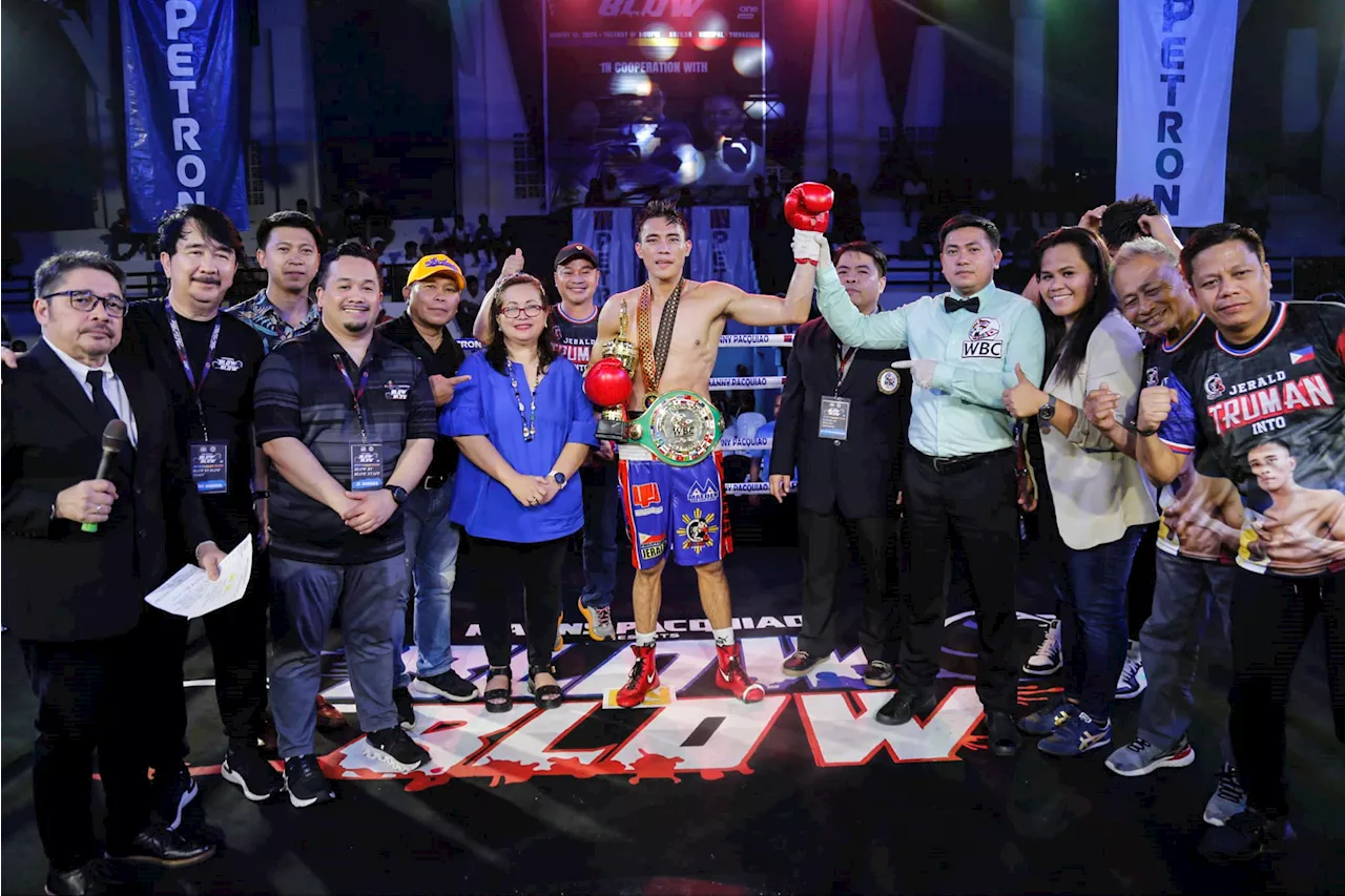 Into bags vacant WBC Asia crown