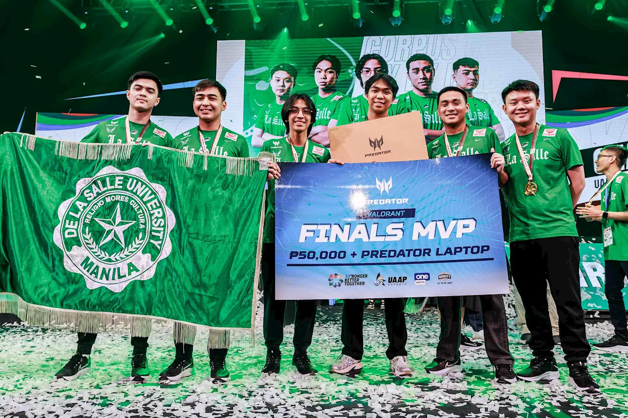 La Salle wins UAAP VALORANT title