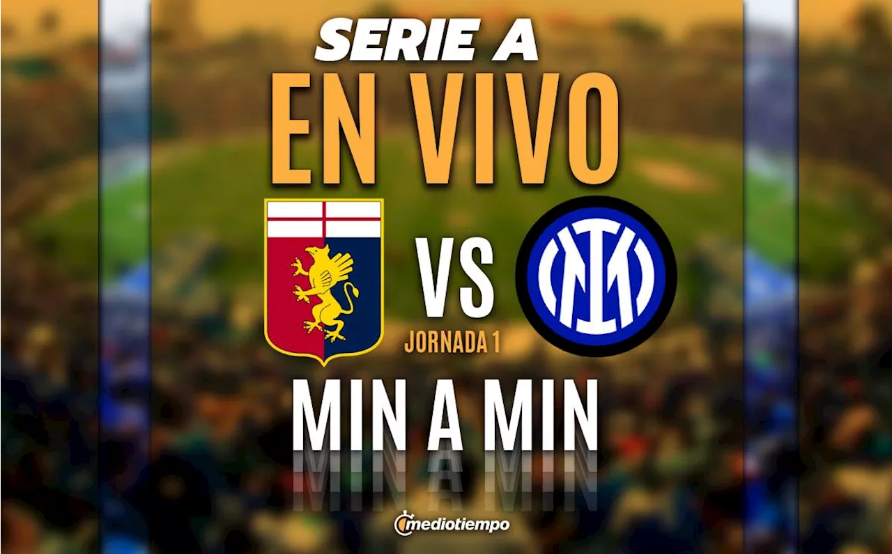 Genoa vs Inter de Milán EN VIVO. Transmisión partido Johan Vásquez hoy Serie A