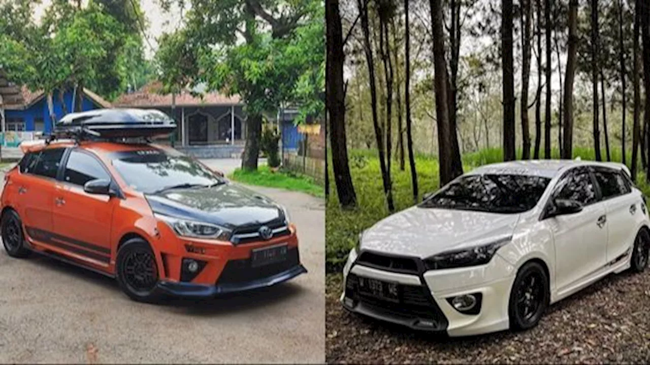 Tidak perlu banyak perubahan, Yaris Lele tetap keren sejak awal dengan 10 potret modifikasinya.