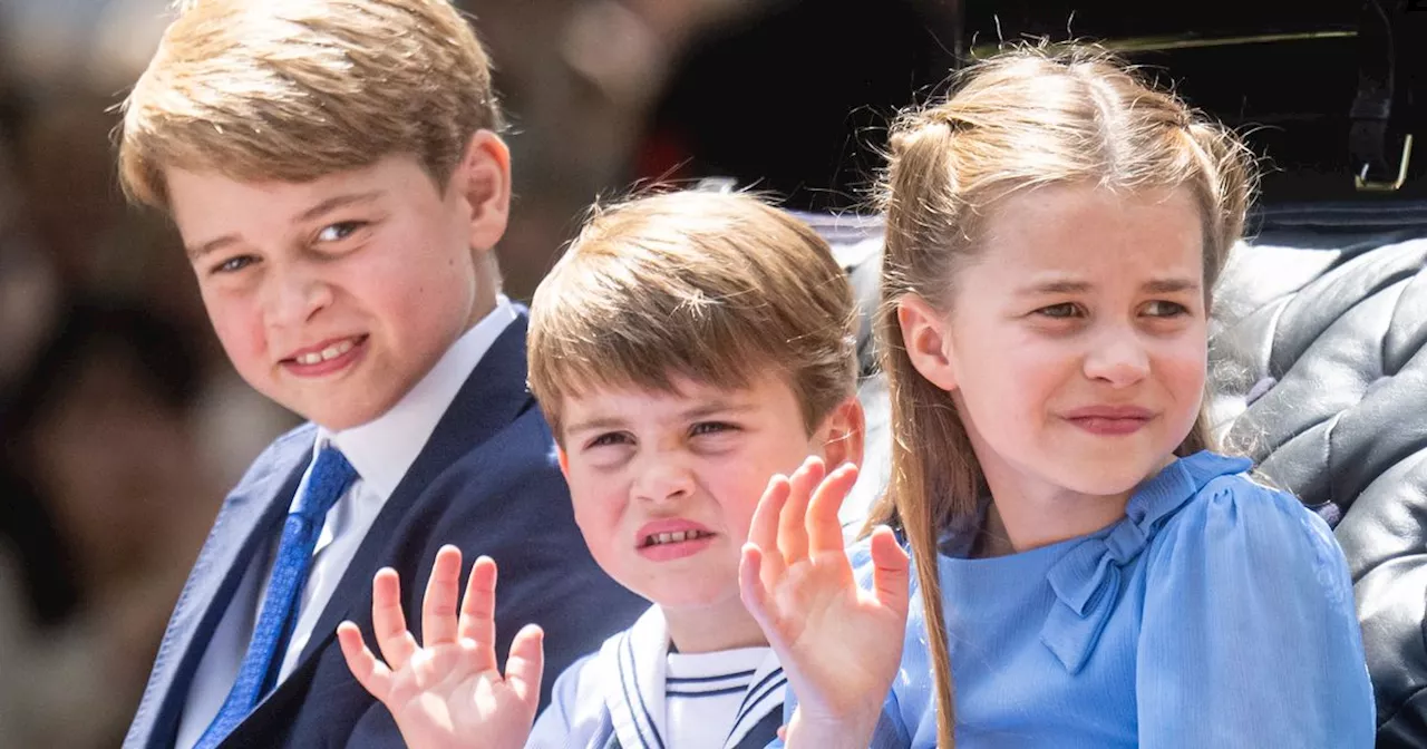 George, Charlotte and Louis' cute habit that was started by Princess Diana