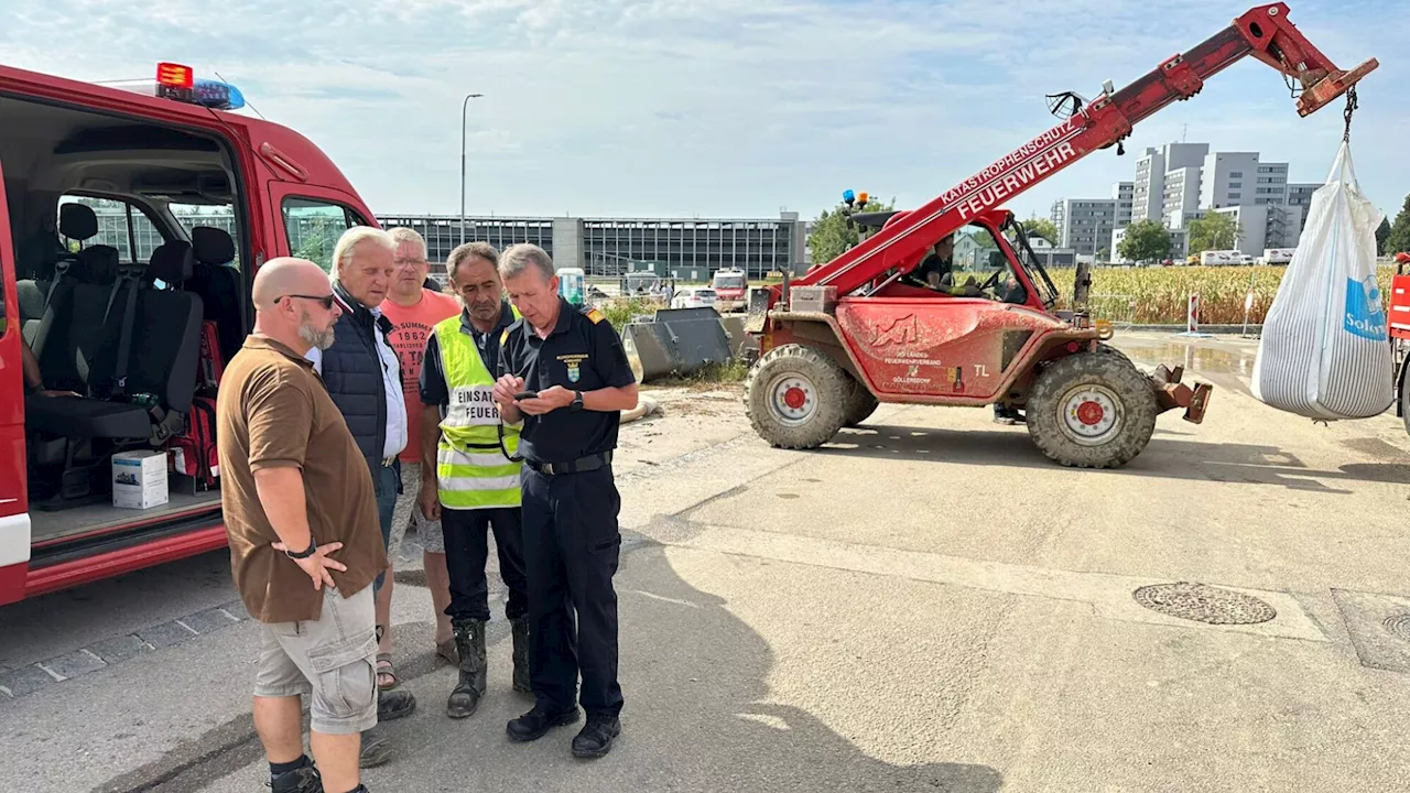 „Ich bin fertig!“ Alle helfen und die Hollabrunner Wiesn geht weiter