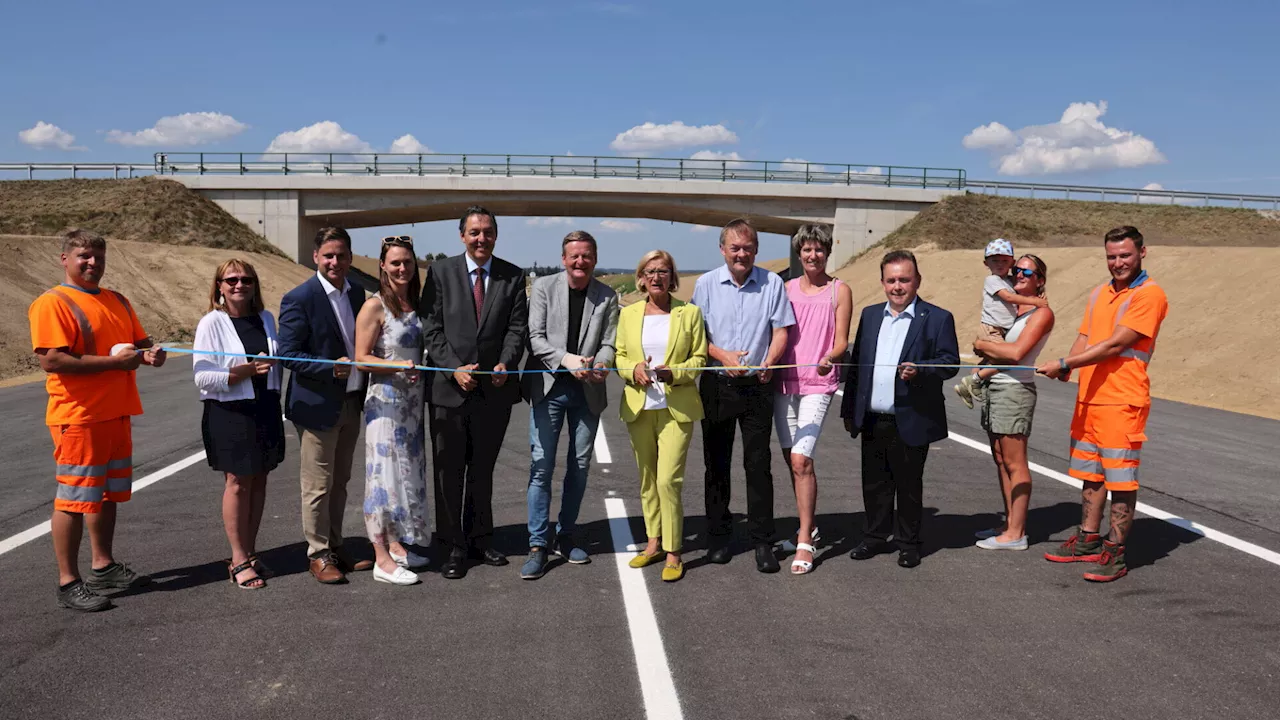 Umfahrung Kleinpoppen für Verkehr geöffnet