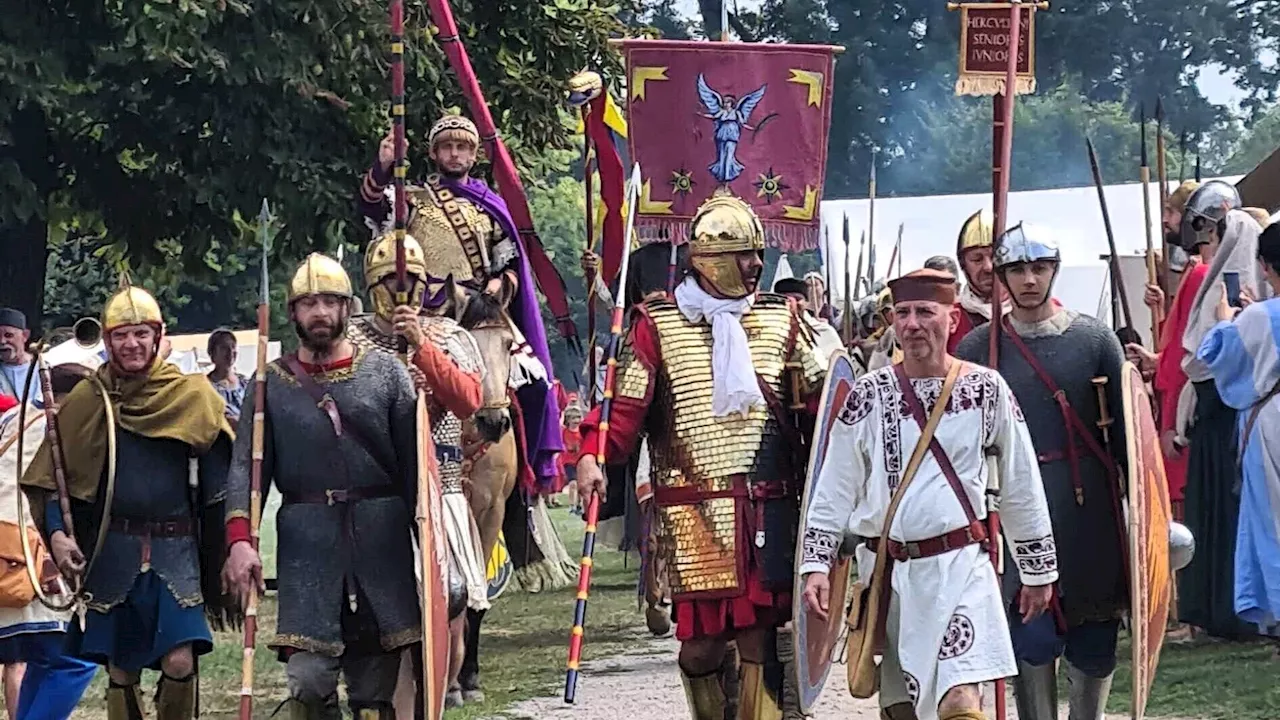 „Zeitreise Carnuntum“: Barbaren überfallen die Römerstadt