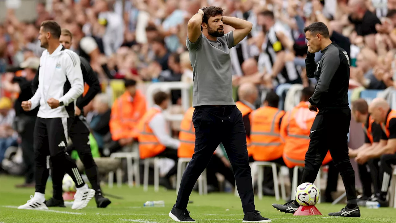 Southampton boss not happy after losing to 10 man Newcastle United