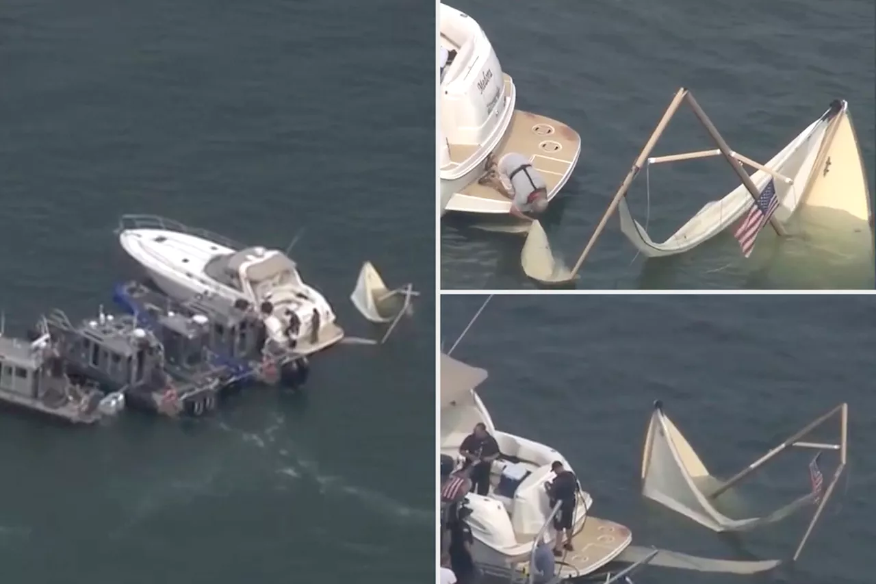 2 wounded by propeller when sailboat and motorboat collide off Massachusetts