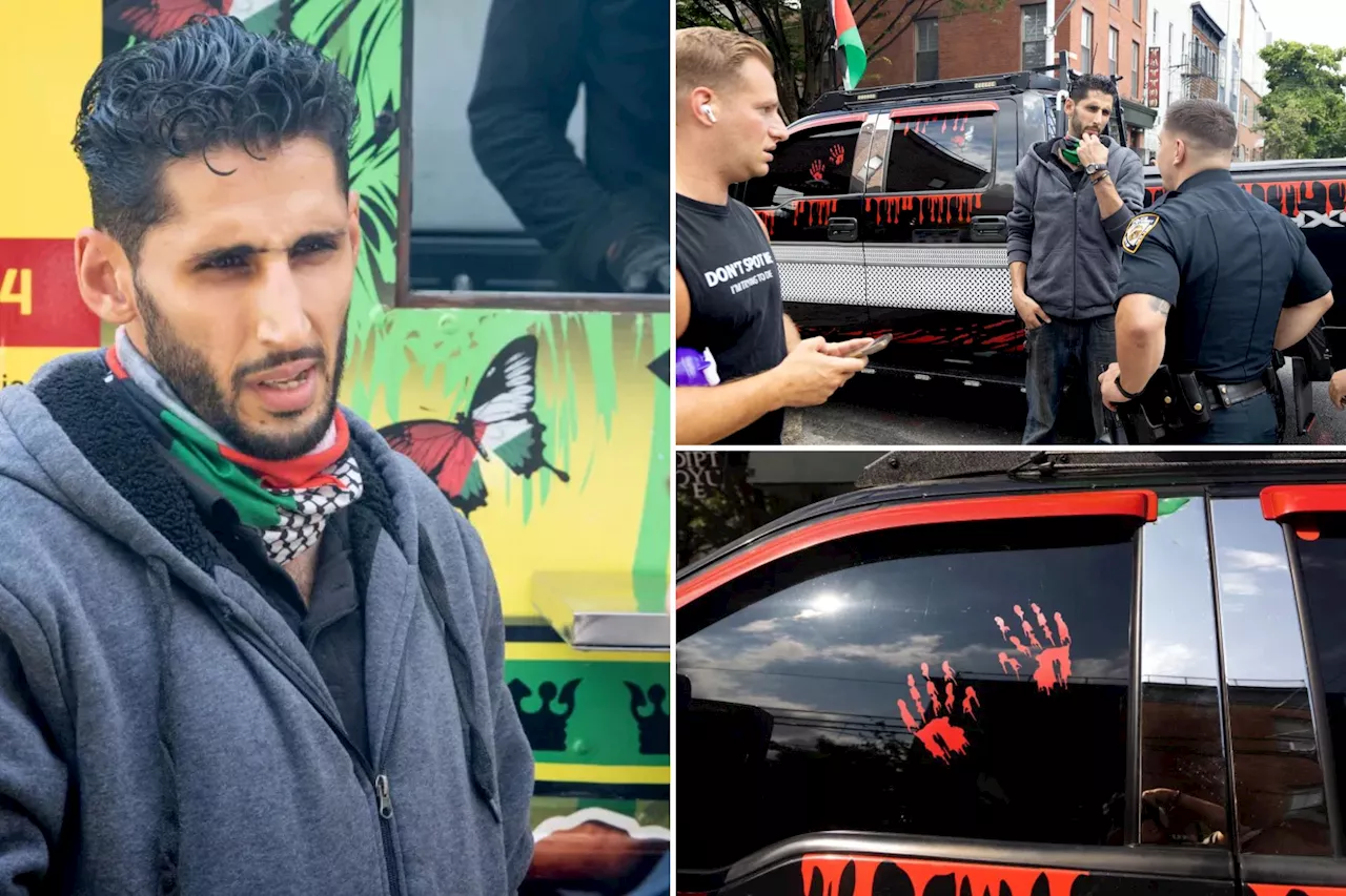  Speed-demon owner of 'Hamas Truck' that's terrorizing Jewish NYC neighborhood uses fake plates to avoid tickets: records