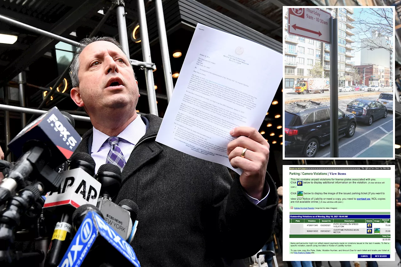  Speeding NYC Comptroller Brad Lander lied about paying traffic tickets on time, late fees