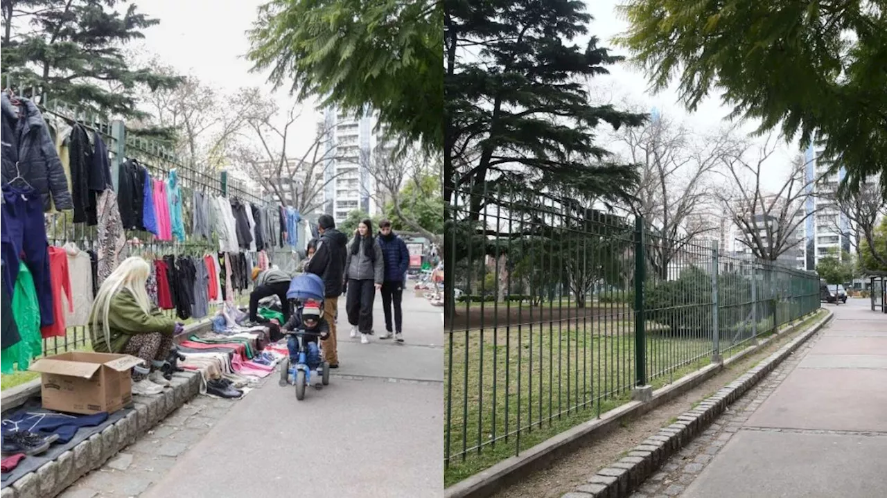 La Ciudad desalojó más de 2 mil manteros de Parque Centenario y desató la polémica