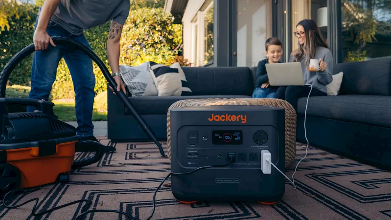 This Jackery Explorer 3000 PRO solar generator kit is cheaper than ever during Jackery's Backup Sale