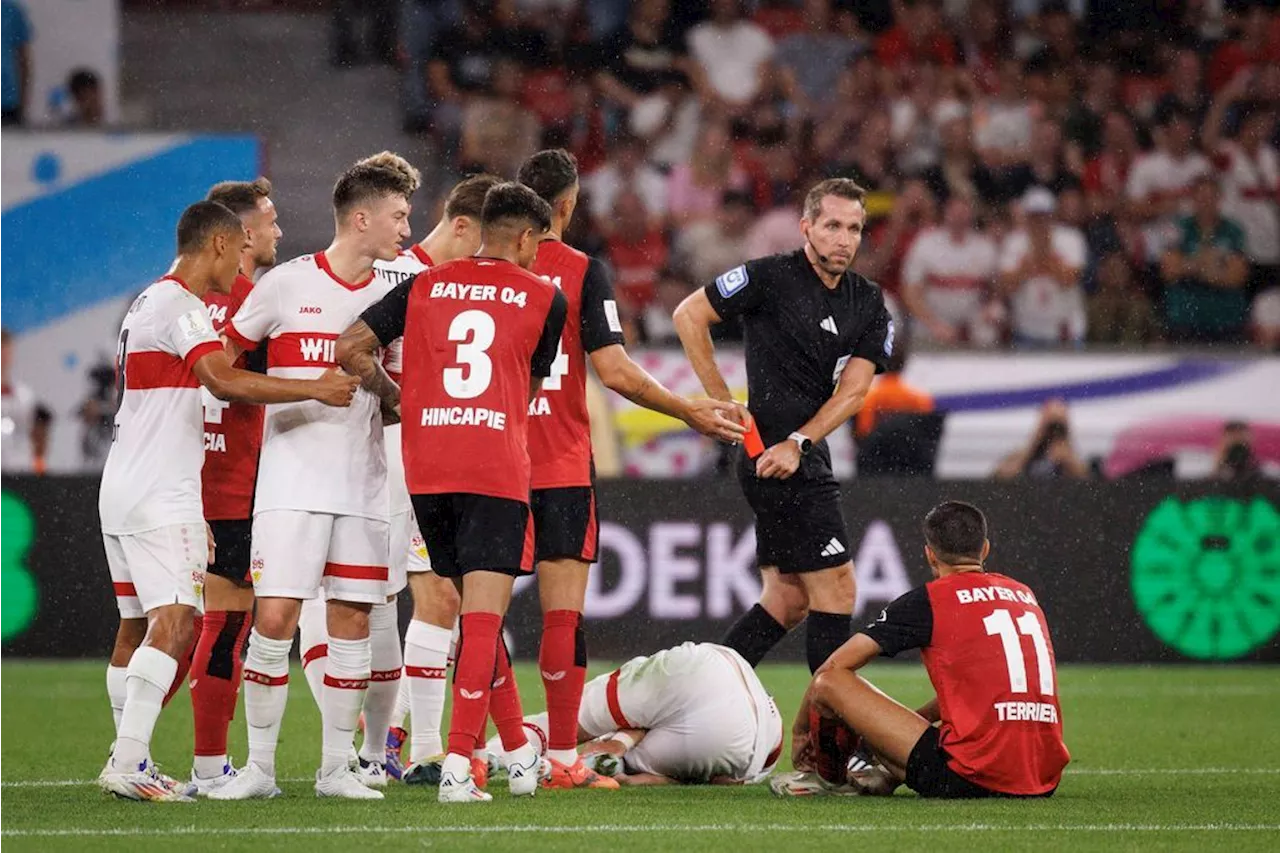 DFL-Supercup: Bayer Leverkusen vs. VfB Stuttgart - Welche Folgen hat die Rote Karte für Martin Terrier?