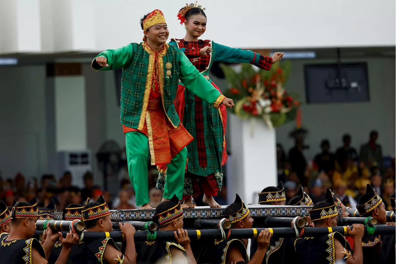 Indonesia holds curtailed Independence Day event in troubled new capital