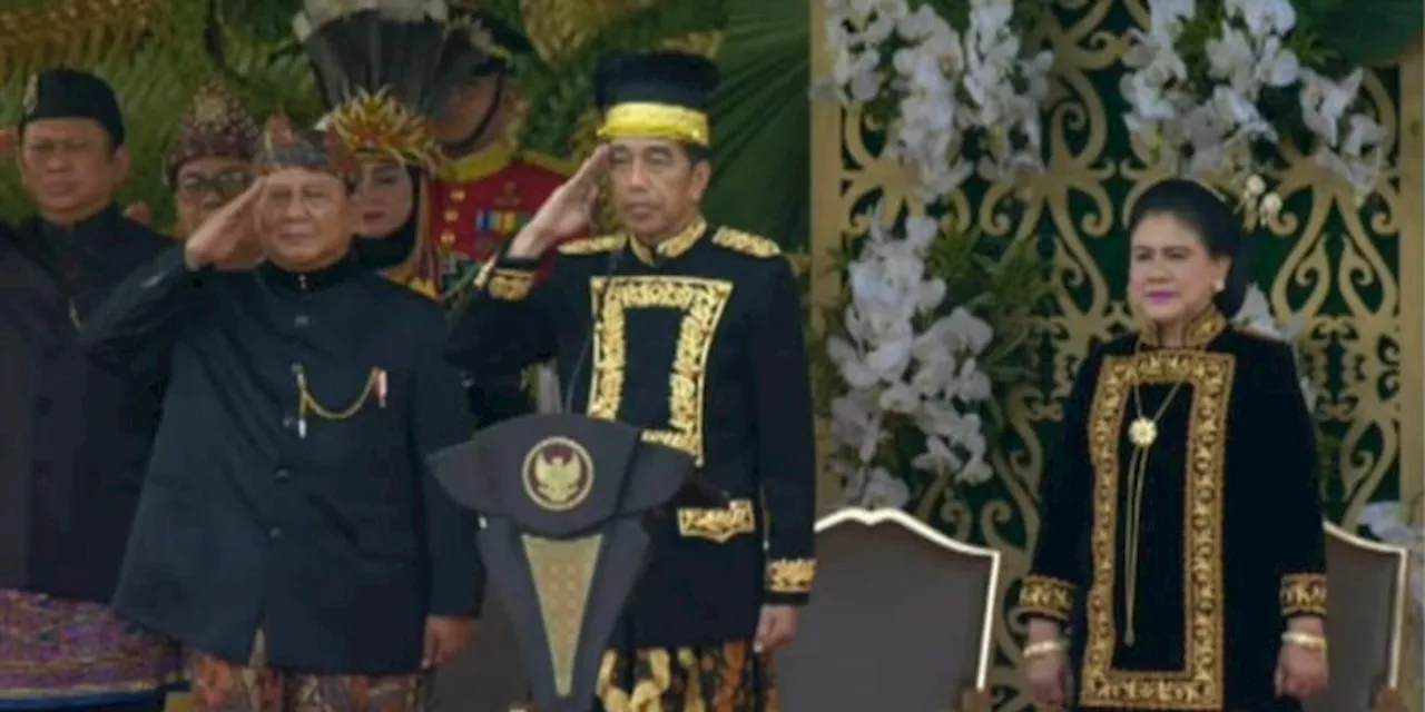 Pakai Baju Adat Takwo, Jokowi Pimpin Upacara HUT RI di IKN