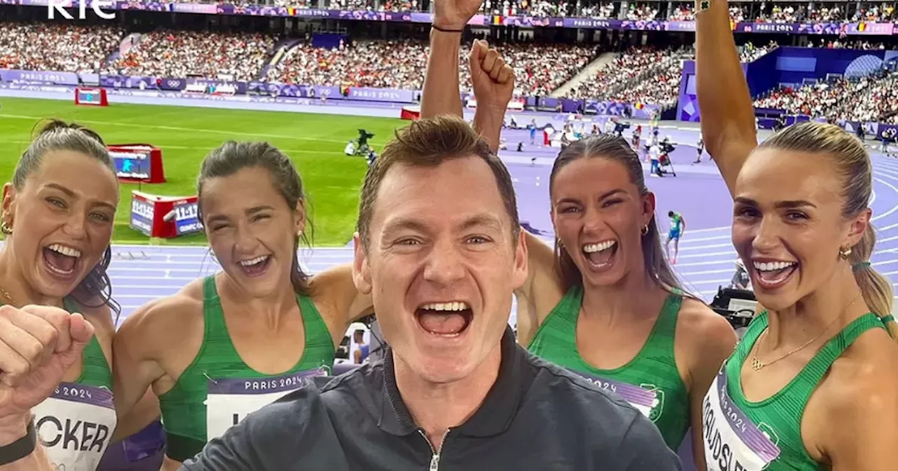 RTE star David Gillick's 'great family' and 'difficult' years after athletics retirement