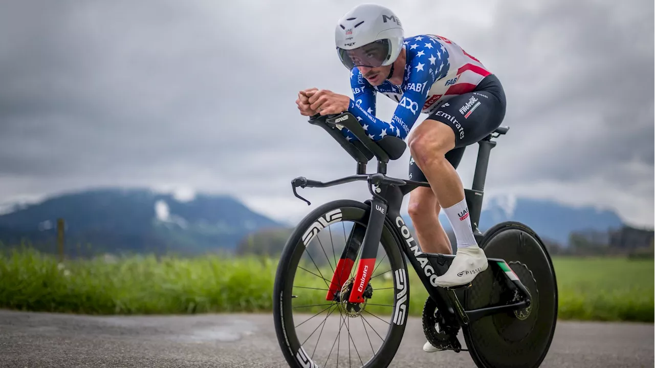  Brandon McNulty remporte le chrono sur le fil, Wout van Aert troisième