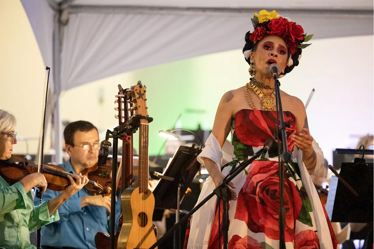 Singer Azul Barrientos re-emerges for Stable Hall show with Agarita quartet