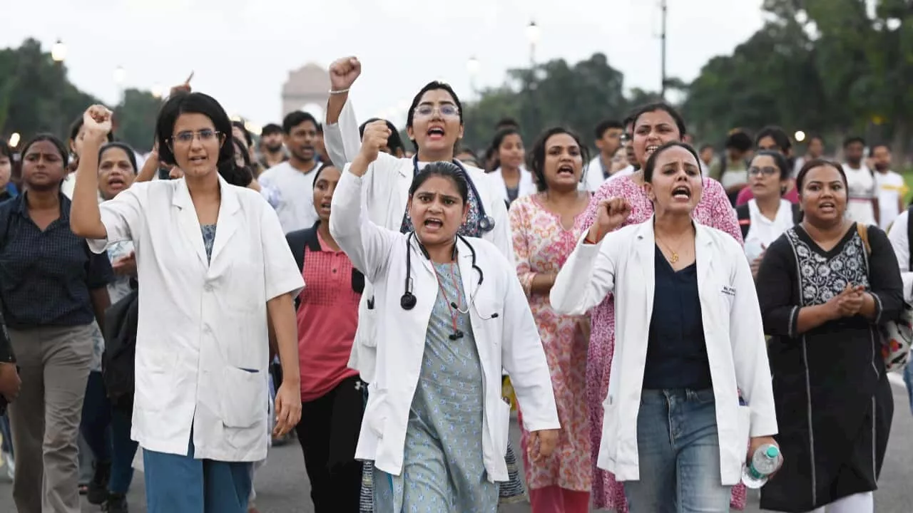 Doctors in India go on strike in protest over rape and murder of their colleague