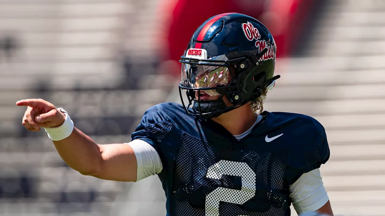 An Inside Look at QB Jaxson Dart's Leadership Ability With 2024 Ole Miss Rebels