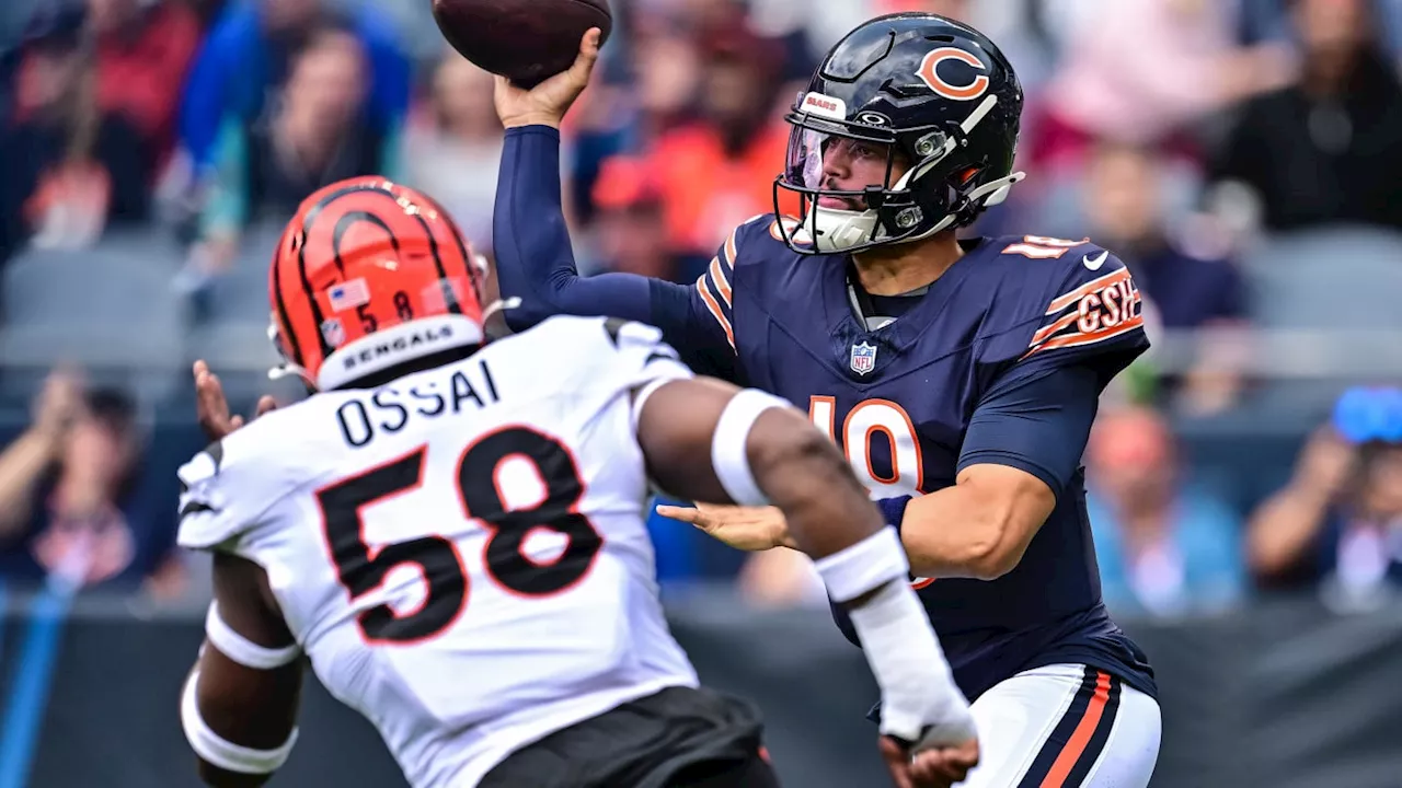 Halftime Observations: Chicago Bears Lead Cincinnati Bengals 10-3