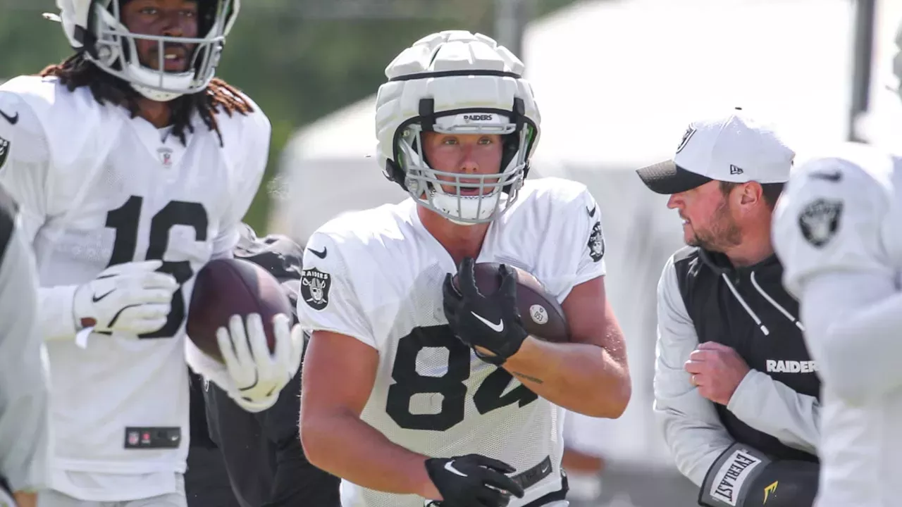 Las Vegas Raiders TE Harrison Bryant doing whatever it takes to help