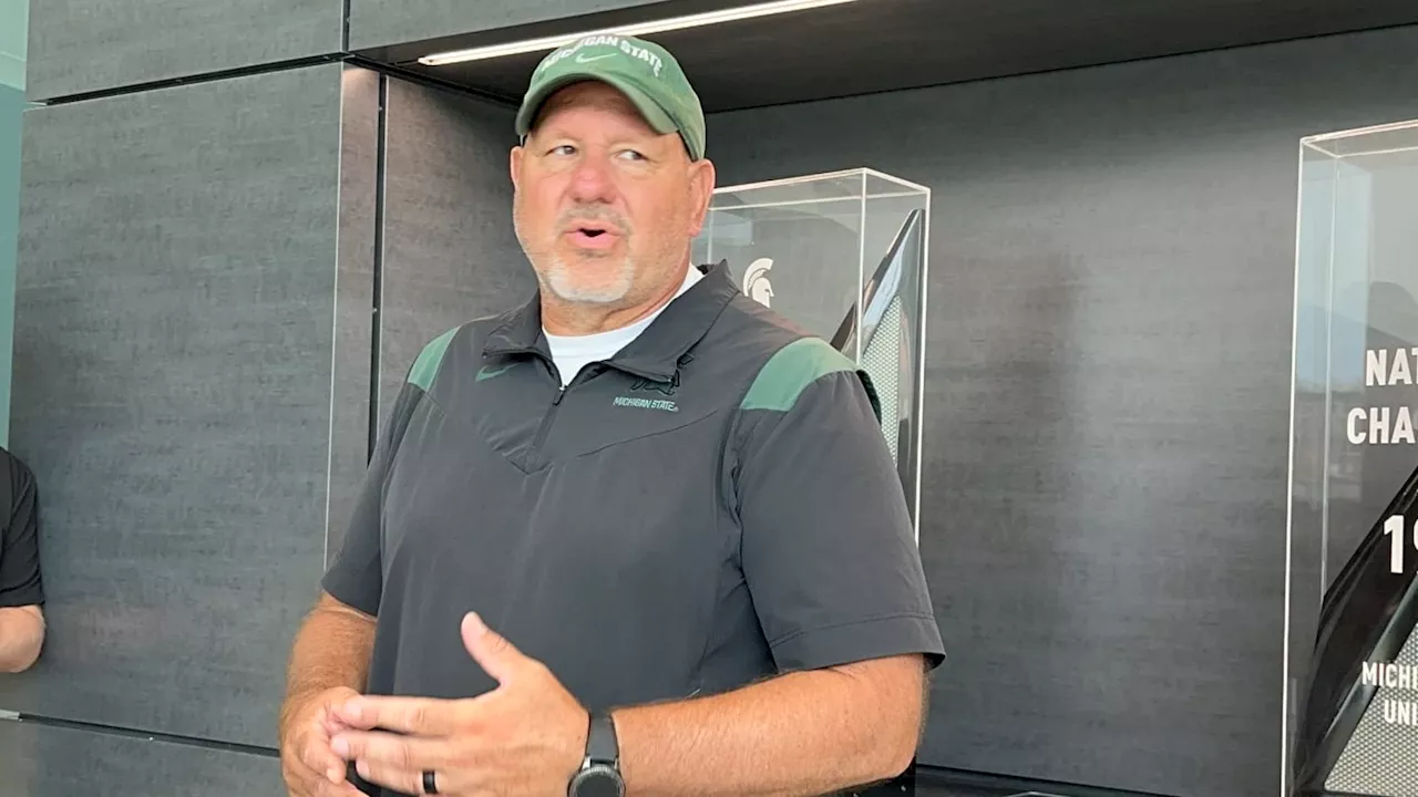 Nothing guaranteed for Michigan State O-line coach Jim Michalczik's group