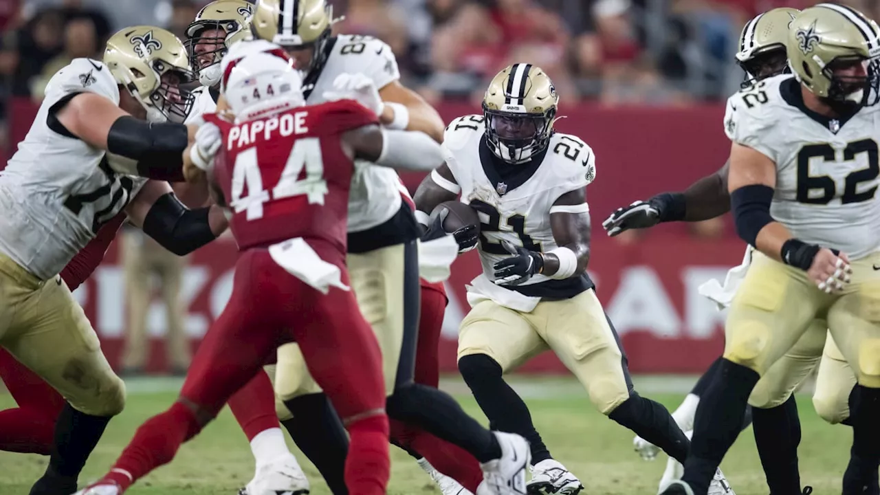 Saints Running Back Competition Heats Up Going Into Preseason Game Against 49ers