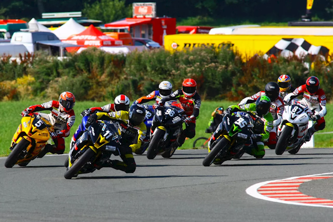 Yamaha R6-Dunlop-Cup: Finales Feuerwerk