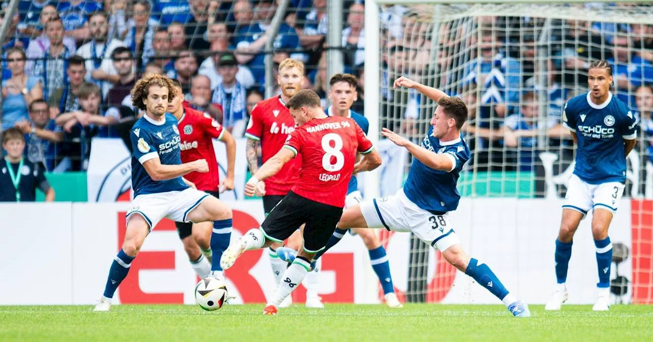 Pokal: Hannover scheitert in Bielefeld