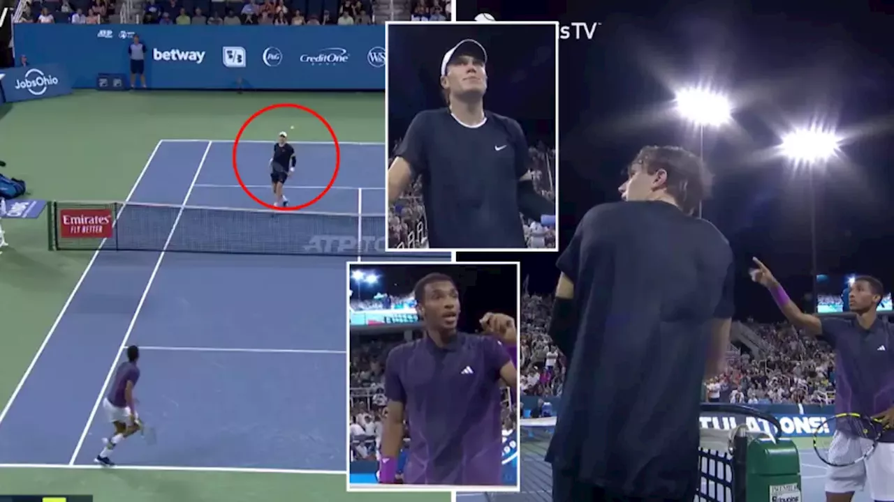 British tennis star Jack Draper involved in 'most controversial match point ever' as opponent left stunned