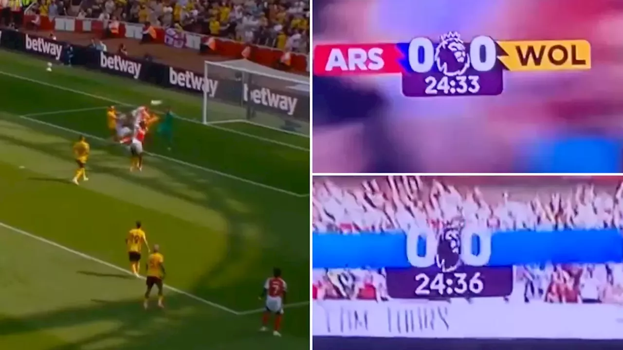 Premier League fans stunned after spotting new detail on scoreboards when a goal goes in