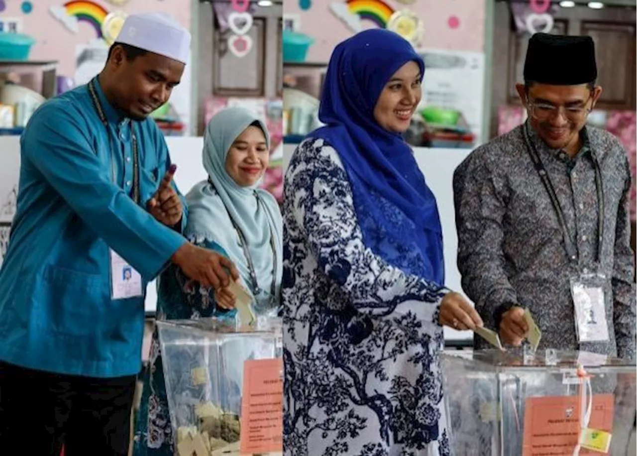 Nenggiri: BN, PAS candidates come face to face at polling station