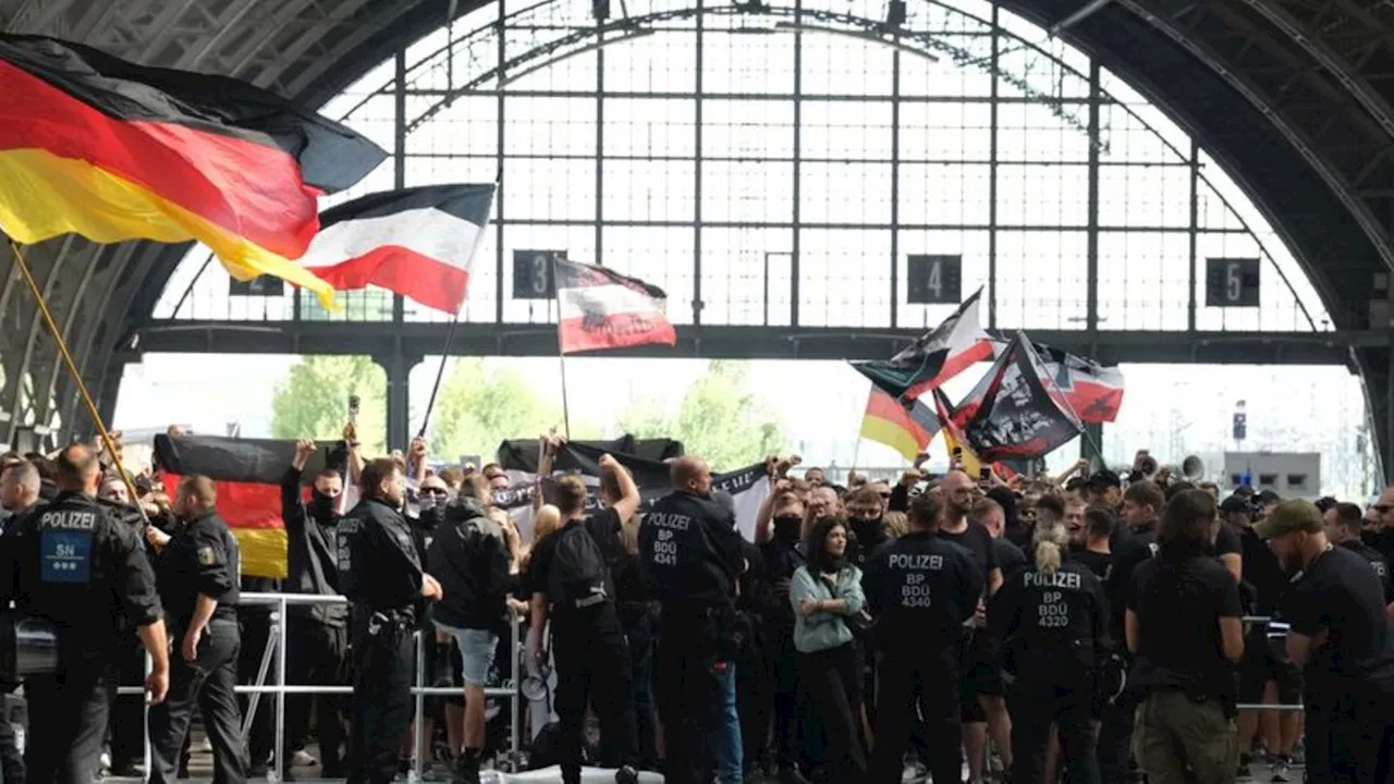 Demonstrationen: Kurzer rechter Protest gegen CSD in Leipzig