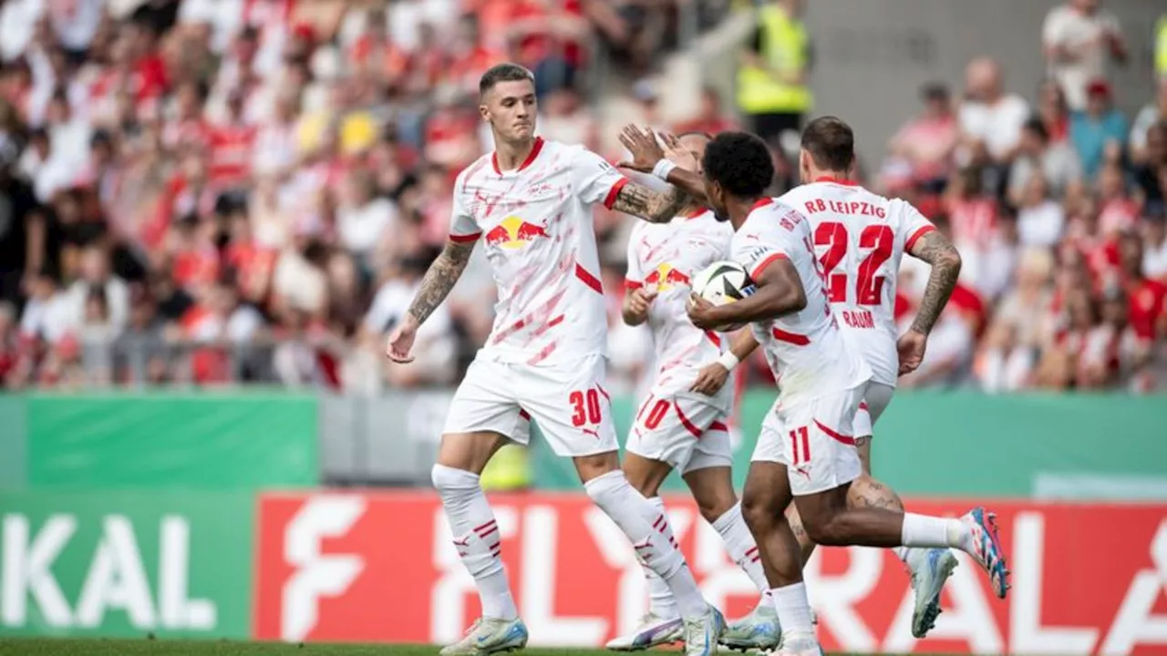 DFB-Pokal: Kein Pokal-Coup von RWE - Leipzig gewinnt 4:1