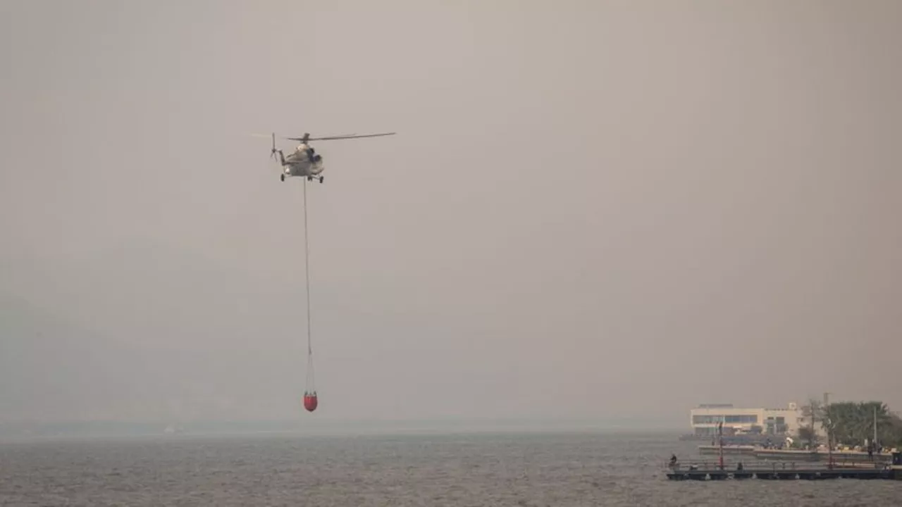 Gefährliches Feuer: Tausende Einsatzkräfte bekämpfen Waldbrand nahe Izmir