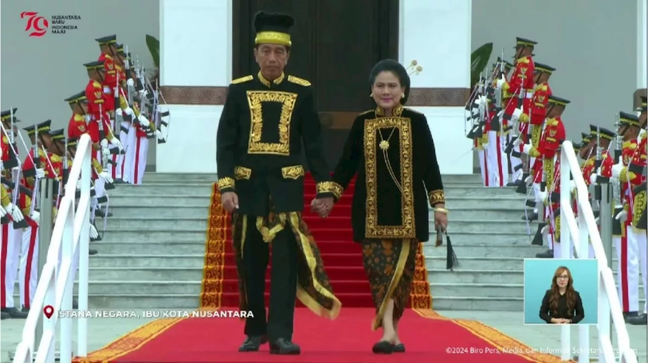 Hanya Bisa Dipakai Raja, Makna Baju Adat Kutai Jokowi Saat Upacara 17 Agustus di IKN