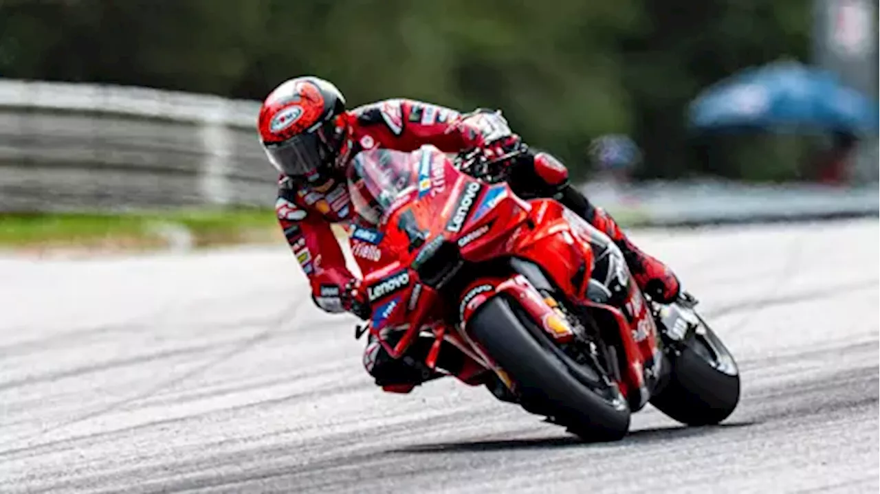 Bagnaia wins Austrian Grand Prix sprint to join Martin at top of championship