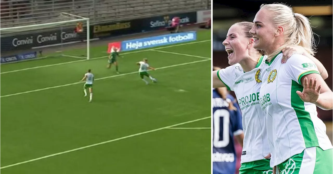 Fotboll: Cathinka Tandberg målskytt i Hammarbydebuten