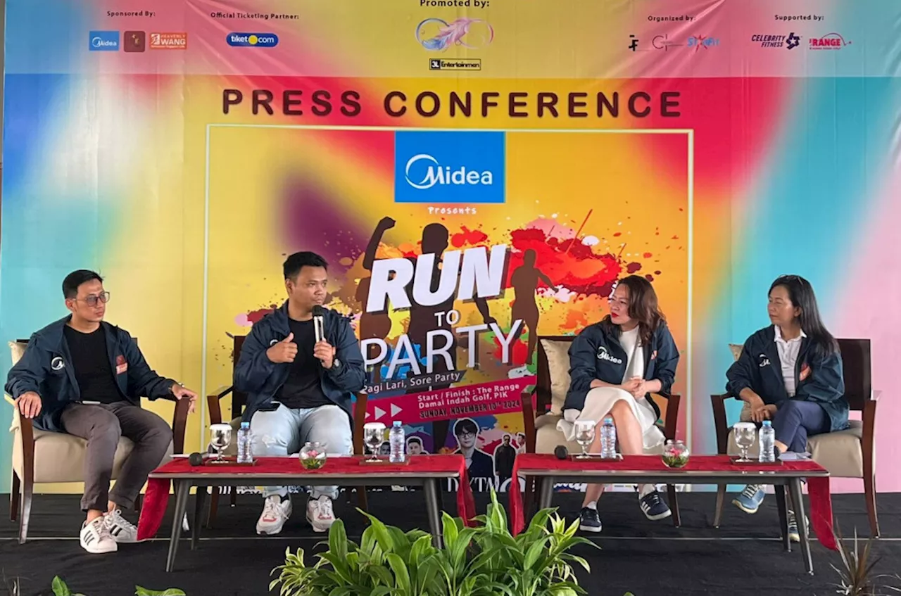 Kolaborasi Juicy Luicy dan Adrian Khalif akan Hadir di Midea Run Party