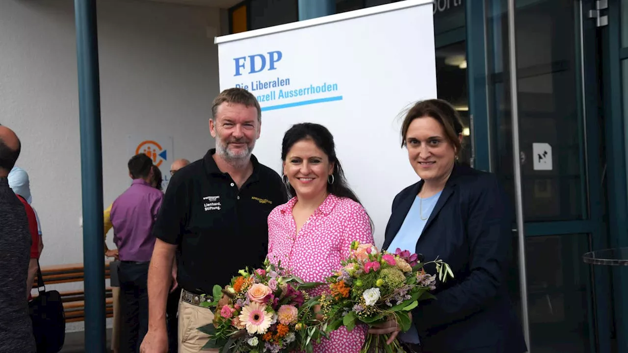 Neue Präsidentin für die «Gallier FDP»: Jennifer Abderhalden folgt in Ausserrhoden auf Monika Gessler