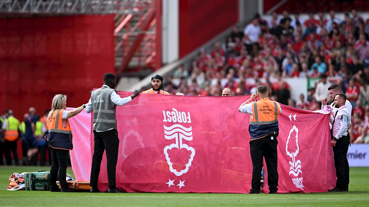 Nottingham Forest shield fans from gruesome injury to Danilo in Premier League opener...