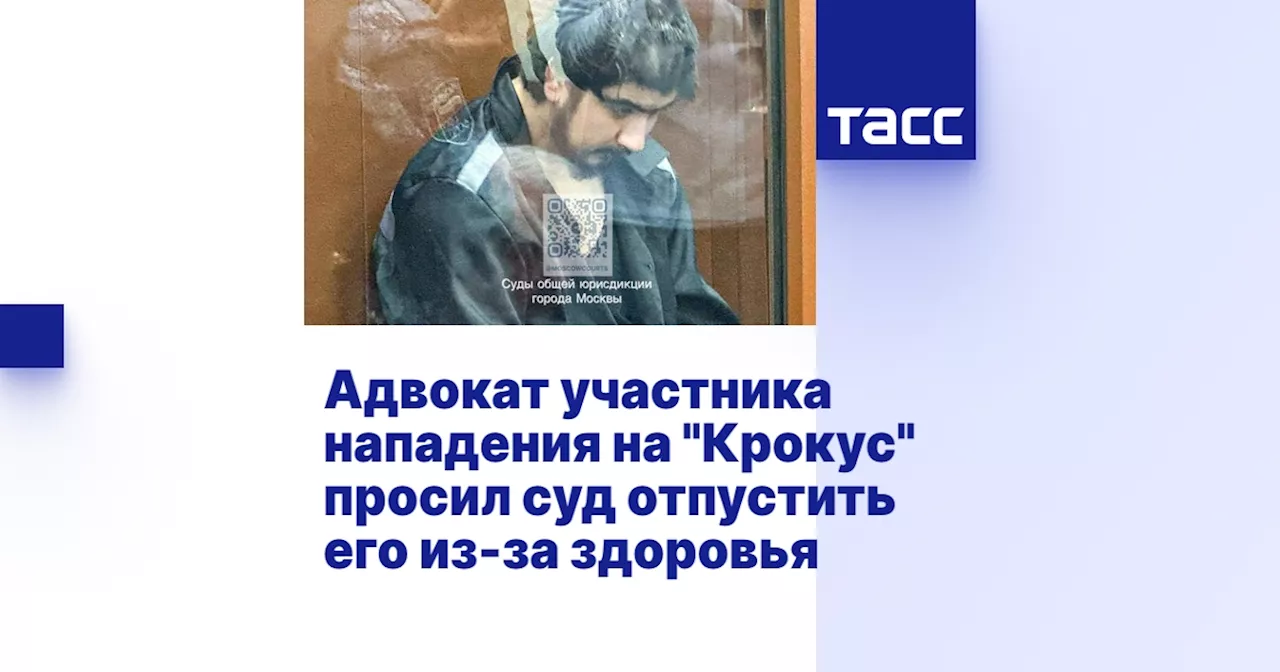 Адвокат участника нападения на 'Крокус' просил суд отпустить его из-за здоровья