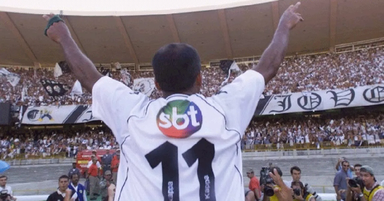 Morte de Silvio Santos: o curioso caso do patrocínio do SBT na camisa do Vasco em 2000