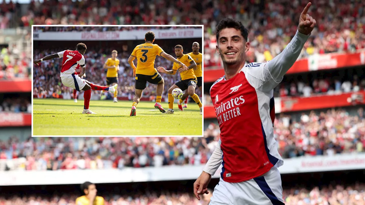 Arsenal 2 Wolves 0: Gunners get Premier League campaign off to flyer with simple win as they aim to end...