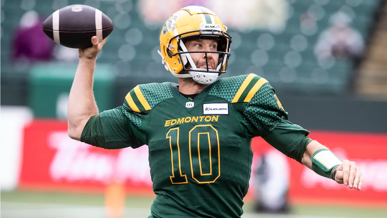 Bethel-Thompson, Powell set to start behind centre as Elks battle Ticats on TSN