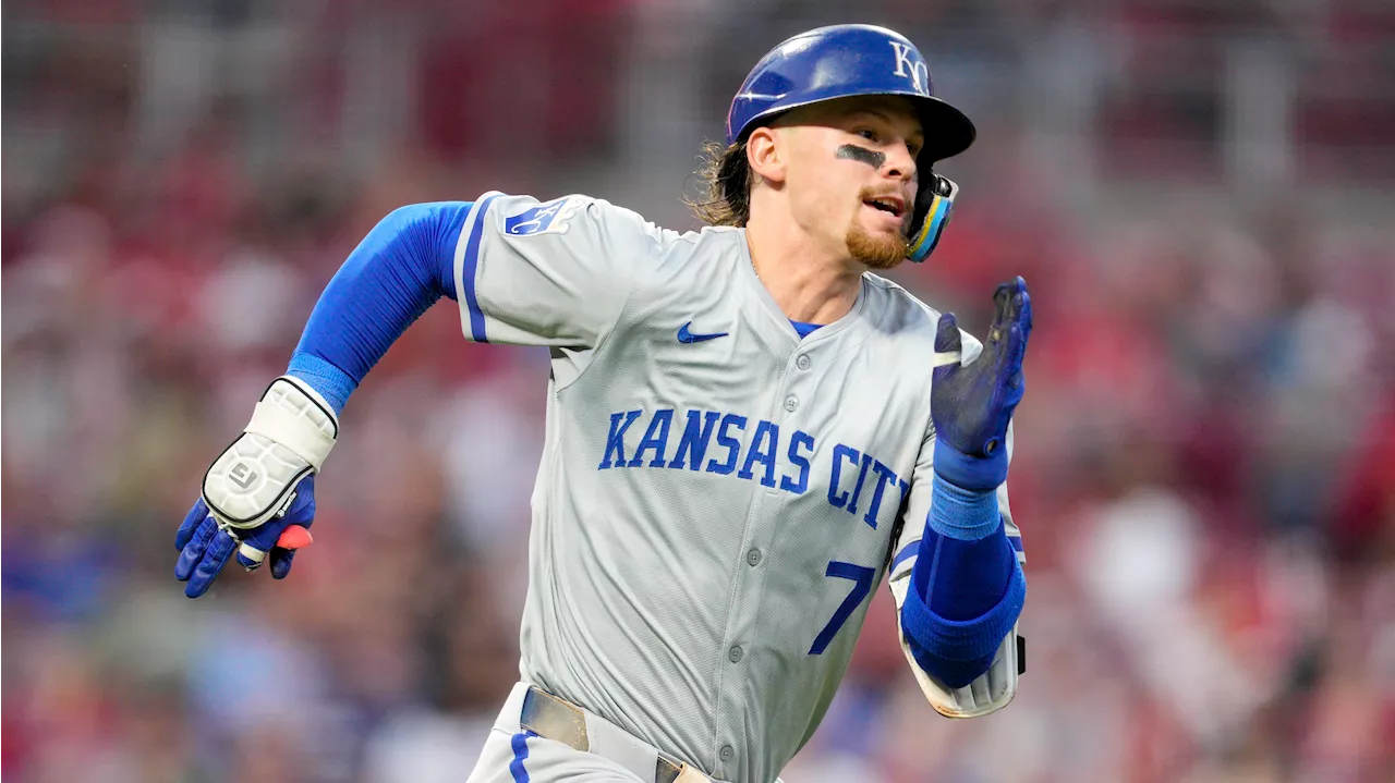 Witt Jr. finishes a triple shy of cycle, leads Royals past Reds