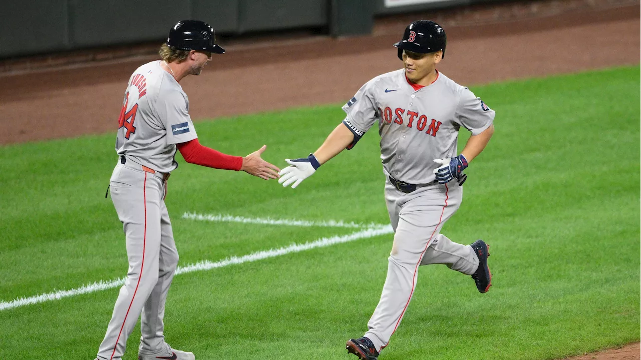 Yoshida homers, drives in four as Red Sox outlast Orioles