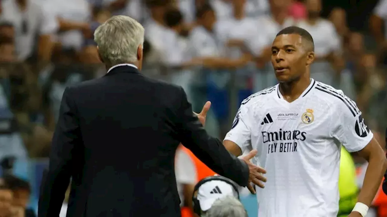 Carlo Ancelotti: 'Mbappé ha entrado en el vestuario con humildad'