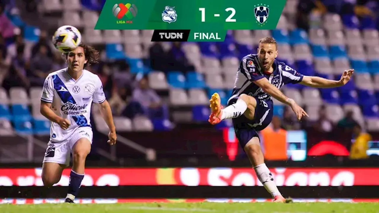 Puebla vs. Rayados Monterrey: Goles, resumen, resultado partido Liga MX