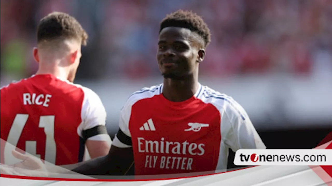 Hasil Liga Inggris 2024/2025: Tim Justin Hubner Ditekuk Arsenal, Bukayo Saka Buktikan Kelasnya