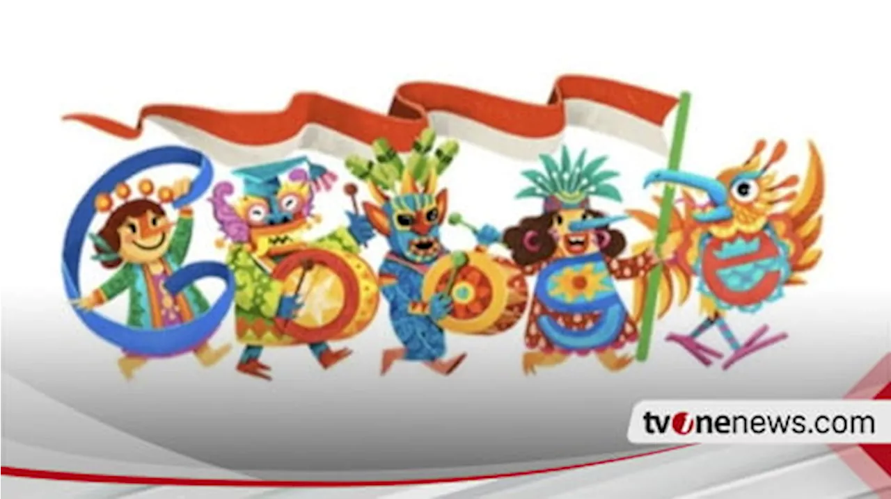 Parade Budaya Meriahkan Google Doodle pada Perayaan HUT ke-79 RI